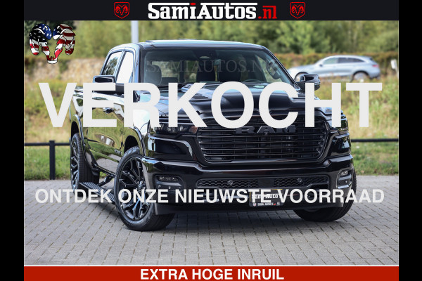 Dodge Ram 1500 Night Premium | Full Option | De Meest Luxe Pick-Up in zijn Klasse | Comfortabele Dubbele Cabine met Royale 5 Zitplaatsen | BPM vrij | Nu Leverbaar uit Voorraad | Voorraad Nr 2285 - 7648