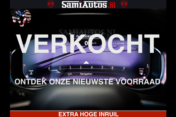 Dodge Ram 1500 Night Premium | Full Option | De Meest Luxe Pick-Up in zijn Klasse | Comfortabele Dubbele Cabine met Royale 5 Zitplaatsen | BPM vrij | Nu Leverbaar uit Voorraad | Voorraad Nr 2285 - 7648