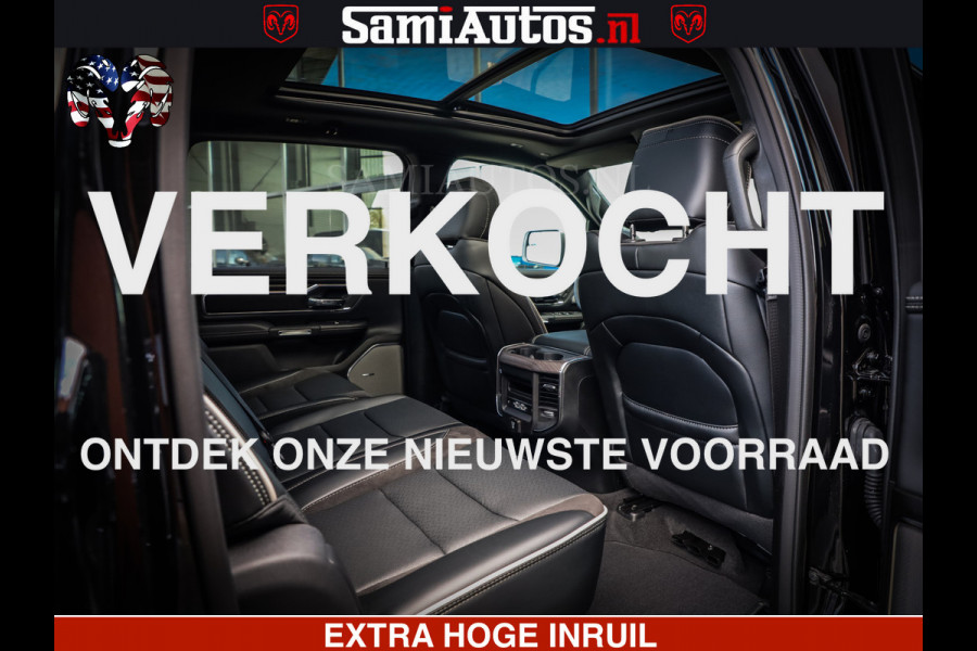 Dodge Ram 1500 Night Premium | Full Option | De Meest Luxe Pick-Up in zijn Klasse | Comfortabele Dubbele Cabine met Royale 5 Zitplaatsen | BPM vrij | Nu Leverbaar uit Voorraad | Voorraad Nr 2285 - 7648