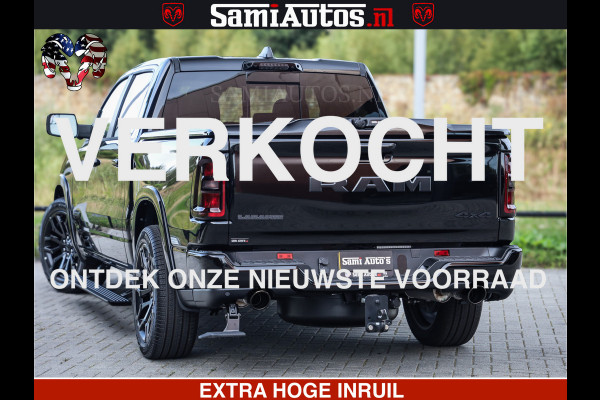 Dodge Ram 1500 Night Premium | Full Option | De Meest Luxe Pick-Up in zijn Klasse | Comfortabele Dubbele Cabine met Royale 5 Zitplaatsen | BPM vrij | Nu Leverbaar uit Voorraad | Voorraad Nr 2285 - 7648