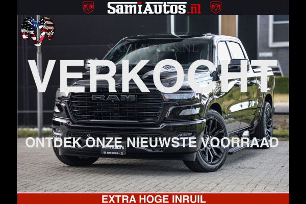 Dodge Ram 1500 Night Premium | Full Option | De Meest Luxe Pick-Up in zijn Klasse | Comfortabele Dubbele Cabine met Royale 5 Zitplaatsen | BPM vrij | Nu Leverbaar uit Voorraad | Voorraad Nr 2285 - 7648