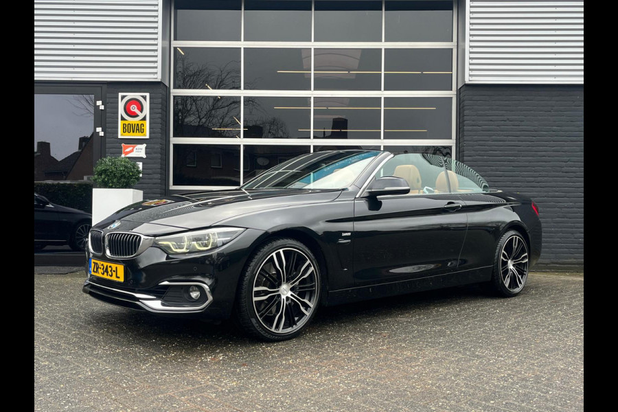 BMW 4 Serie Cabrio 440i xDrive High Executive, Automaat, Cruise, Leder, Harman /Kardon, Memory