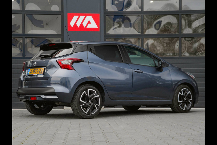 Nissan Micra 1.0 IG-T Tekna Navi|360°Camera|Clima|Keyless|Laneassist|Cruise|Bluetooth