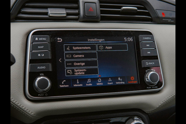 Nissan Micra 1.0 IG-T Tekna Navi|360°Camera|Clima|Keyless|Laneassist|Cruise|Bluetooth