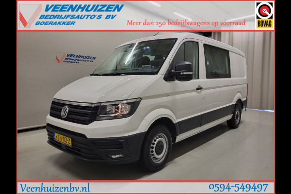Volkswagen Crafter 2.0TDI L3/H2 7-Zits Dubbele Cabine Euro 6!