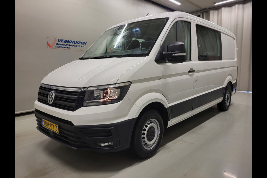 Volkswagen Crafter 2.0TDI L3/H2 7-Zits Dubbele Cabine Euro 6!