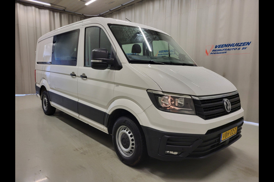 Volkswagen Crafter 2.0TDI L3/H2 7-Zits Dubbele Cabine Euro 6!