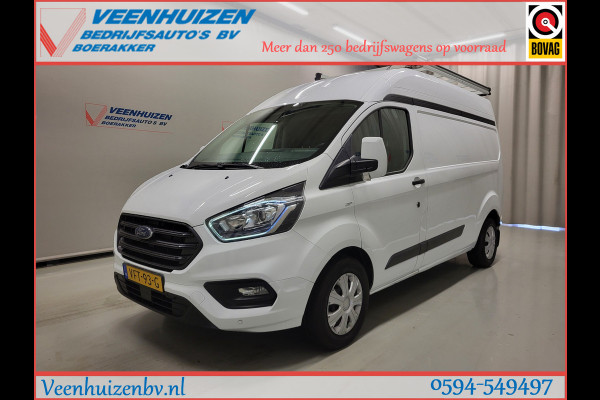 Ford Transit Custom 2.0TDCI 130pk L2/H2 2800kg Trekgewicht Euro 6!