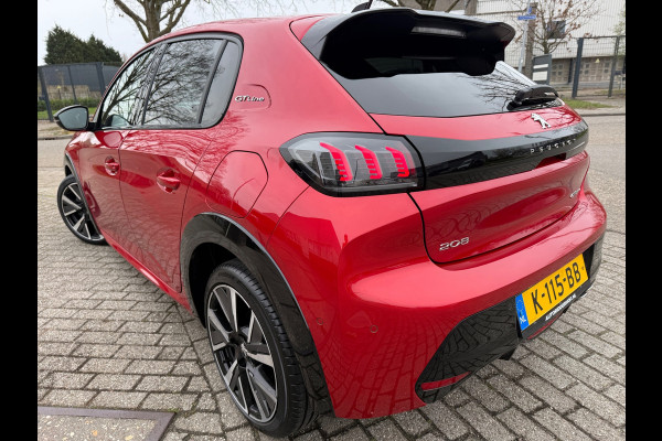 Peugeot 208 1.2 PureTech GT-Line AUTOMAAT PANO CARPLAY VIRTUAL LEDER NAP
