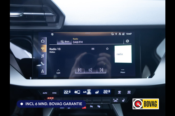 Audi A3 Sportback 40 TFSI e Advanced edition | Stoelverwarming | Camera | Adaptive Cruise | B&O Privacy glas, Automatisch inparkeren, App-connect, Led, Keyless