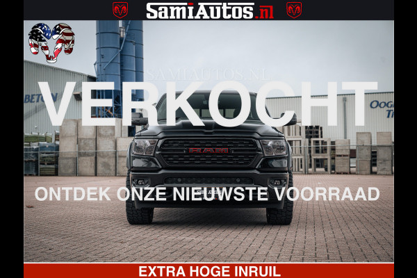 Dodge Ram SPORT | 5.7 V8 4x4 HEMI | PANORAMA DAK | GROOTSCHEM 12 INCH | LPG | Diamond Black Pearl | CREW CAB | DUBBELE CABINE | 5 PERSOONS | DC | VOORRAAD NR 2556 - 6053