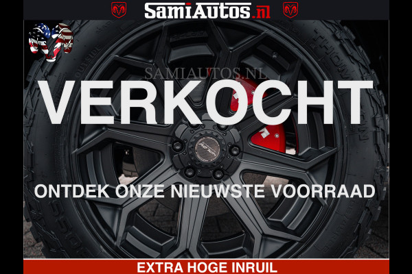 Dodge Ram SPORT | 5.7 V8 4x4 HEMI | PANORAMA DAK | GROOTSCHEM 12 INCH | LPG | Diamond Black Pearl | CREW CAB | DUBBELE CABINE | 5 PERSOONS | DC | VOORRAAD NR 2556 - 6053