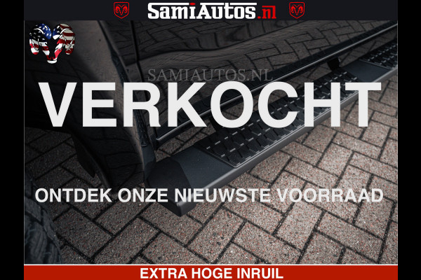 Dodge Ram SPORT | 5.7 V8 4x4 HEMI | PANORAMA DAK | GROOTSCHEM 12 INCH | LPG | Diamond Black Pearl | CREW CAB | DUBBELE CABINE | 5 PERSOONS | DC | VOORRAAD NR 2556 - 6053