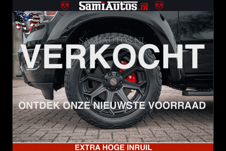 Dodge Ram SPORT | 5.7 V8 4x4 HEMI | PANORAMA DAK | GROOTSCHEM 12 INCH | LPG | Diamond Black Pearl | CREW CAB | DUBBELE CABINE | 5 PERSOONS | DC | VOORRAAD NR 2556 - 6053