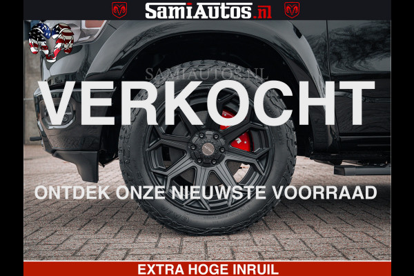 Dodge Ram SPORT | 5.7 V8 4x4 HEMI | PANORAMA DAK | GROOTSCHEM 12 INCH | LPG | Diamond Black Pearl | CREW CAB | DUBBELE CABINE | 5 PERSOONS | DC | VOORRAAD NR 2556 - 6053