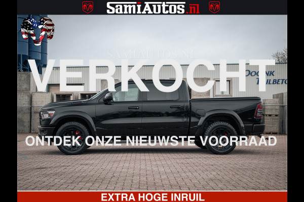 Dodge Ram SPORT | 5.7 V8 4x4 HEMI | PANORAMA DAK | GROOTSCHEM 12 INCH | LPG | Diamond Black Pearl | CREW CAB | DUBBELE CABINE | 5 PERSOONS | DC | VOORRAAD NR 2556 - 6053