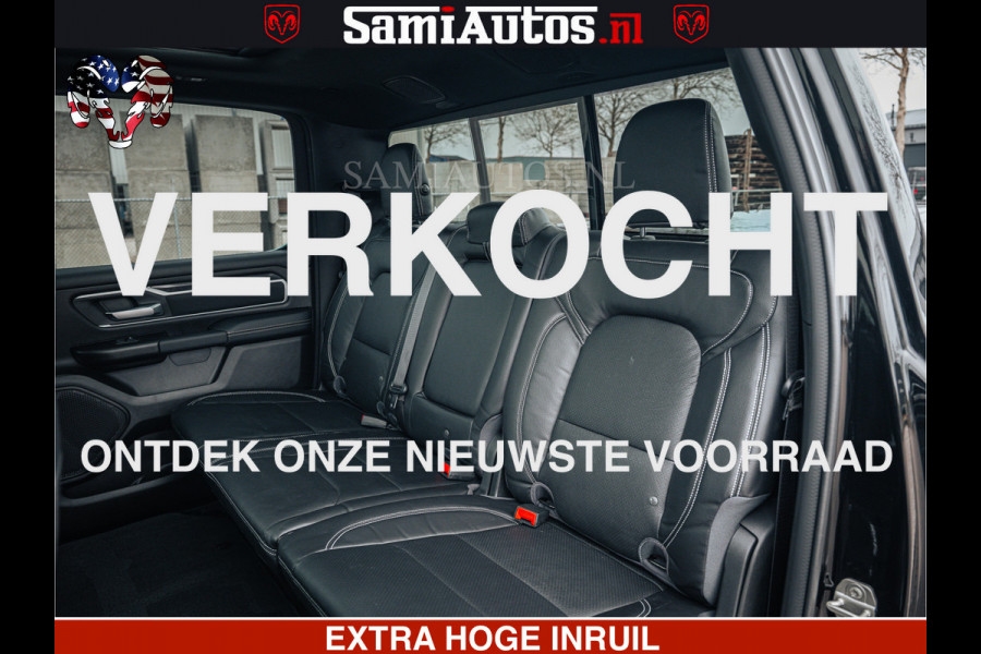 Dodge Ram SPORT | 5.7 V8 4x4 HEMI | PANORAMA DAK | GROOTSCHEM 12 INCH | LPG | Diamond Black Pearl | CREW CAB | DUBBELE CABINE | 5 PERSOONS | DC | VOORRAAD NR 2556 - 6053