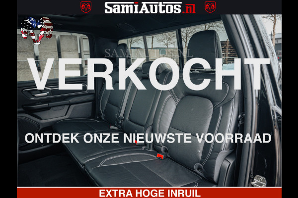 Dodge Ram SPORT | 5.7 V8 4x4 HEMI | PANORAMA DAK | GROOTSCHEM 12 INCH | LPG | Diamond Black Pearl | CREW CAB | DUBBELE CABINE | 5 PERSOONS | DC | VOORRAAD NR 2556 - 6053
