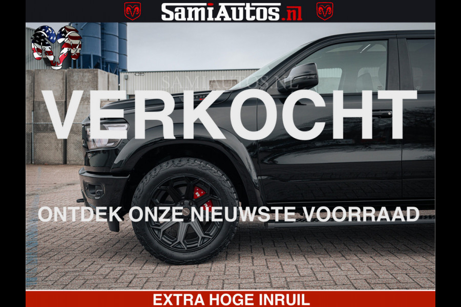 Dodge Ram SPORT | 5.7 V8 4x4 HEMI | PANORAMA DAK | GROOTSCHEM 12 INCH | LPG | Diamond Black Pearl | CREW CAB | DUBBELE CABINE | 5 PERSOONS | DC | VOORRAAD NR 2556 - 6053