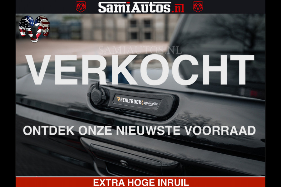 Dodge Ram SPORT | 5.7 V8 4x4 HEMI | PANORAMA DAK | GROOTSCHEM 12 INCH | LPG | Diamond Black Pearl | CREW CAB | DUBBELE CABINE | 5 PERSOONS | DC | VOORRAAD NR 2556 - 6053