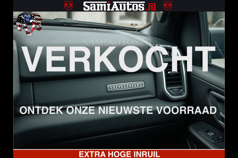 Dodge Ram SPORT | 5.7 V8 4x4 HEMI | PANORAMA DAK | GROOTSCHEM 12 INCH | LPG | Diamond Black Pearl | CREW CAB | DUBBELE CABINE | 5 PERSOONS | DC | VOORRAAD NR 2556 - 6053