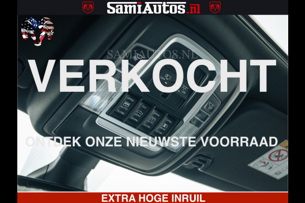 Dodge Ram SPORT | 5.7 V8 4x4 HEMI | PANORAMA DAK | GROOTSCHEM 12 INCH | LPG | Diamond Black Pearl | CREW CAB | DUBBELE CABINE | 5 PERSOONS | DC | VOORRAAD NR 2556 - 6053
