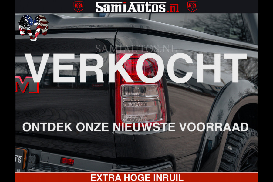 Dodge Ram SPORT | 5.7 V8 4x4 HEMI | PANORAMA DAK | GROOTSCHEM 12 INCH | LPG | Diamond Black Pearl | CREW CAB | DUBBELE CABINE | 5 PERSOONS | DC | VOORRAAD NR 2556 - 6053