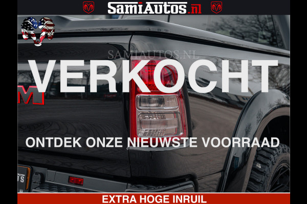Dodge Ram SPORT | 5.7 V8 4x4 HEMI | PANORAMA DAK | GROOTSCHEM 12 INCH | LPG | Diamond Black Pearl | CREW CAB | DUBBELE CABINE | 5 PERSOONS | DC | VOORRAAD NR 2556 - 6053