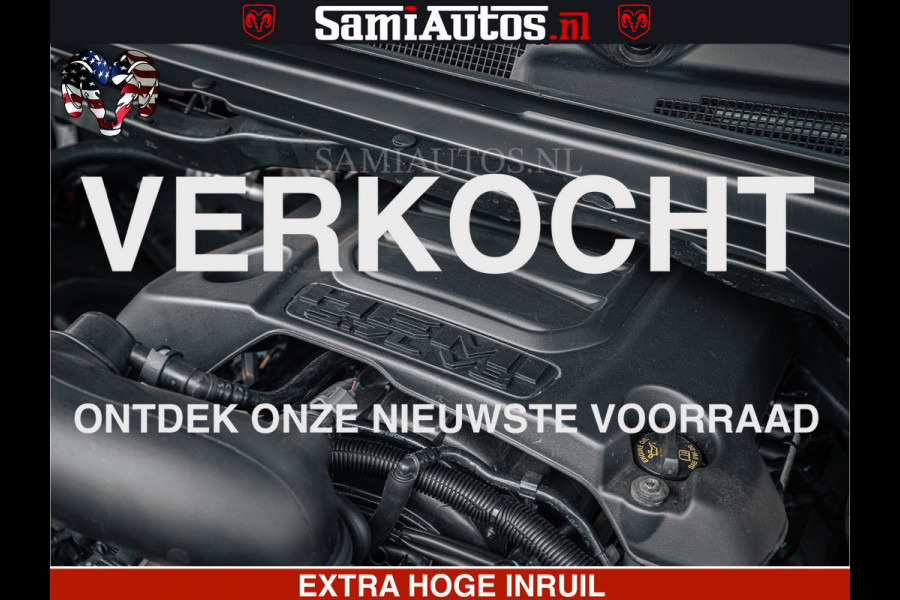 Dodge Ram SPORT | 5.7 V8 4x4 HEMI | PANORAMA DAK | GROOTSCHEM 12 INCH | LPG | Diamond Black Pearl | CREW CAB | DUBBELE CABINE | 5 PERSOONS | DC | VOORRAAD NR 2556 - 6053