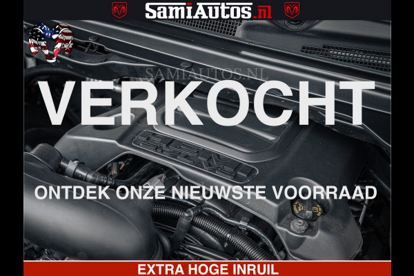 Dodge Ram SPORT | 5.7 V8 4x4 HEMI | PANORAMA DAK | GROOTSCHEM 12 INCH | LPG | Diamond Black Pearl | CREW CAB | DUBBELE CABINE | 5 PERSOONS | DC | VOORRAAD NR 2556 - 6053