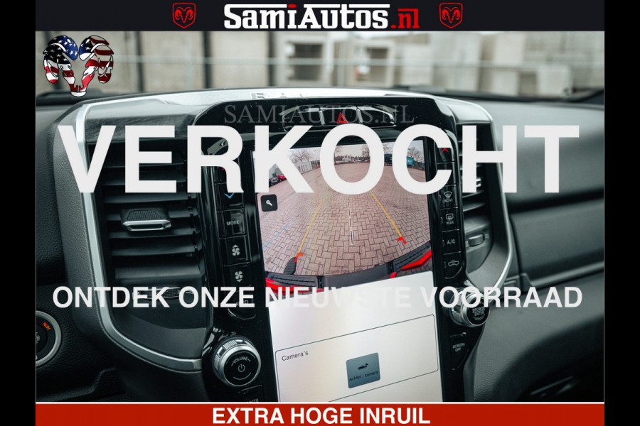 Dodge Ram SPORT | 5.7 V8 4x4 HEMI | PANORAMA DAK | GROOTSCHEM 12 INCH | LPG | Diamond Black Pearl | CREW CAB | DUBBELE CABINE | 5 PERSOONS | DC | VOORRAAD NR 2556 - 6053