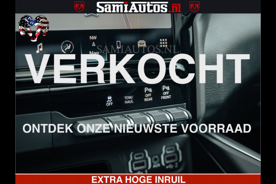 Dodge Ram SPORT | 5.7 V8 4x4 HEMI | PANORAMA DAK | GROOTSCHEM 12 INCH | LPG | Diamond Black Pearl | CREW CAB | DUBBELE CABINE | 5 PERSOONS | DC | VOORRAAD NR 2556 - 6053