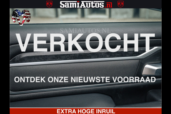 Dodge Ram SPORT | 5.7 V8 4x4 HEMI | PANORAMA DAK | GROOTSCHEM 12 INCH | LPG | Diamond Black Pearl | CREW CAB | DUBBELE CABINE | 5 PERSOONS | DC | VOORRAAD NR 2556 - 6053