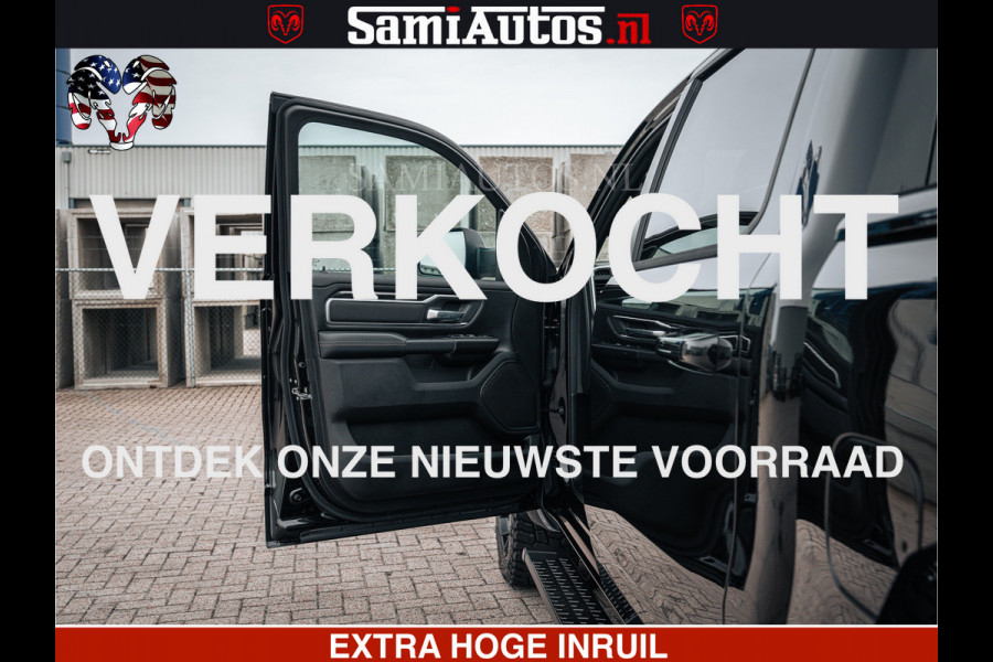 Dodge Ram SPORT | 5.7 V8 4x4 HEMI | PANORAMA DAK | GROOTSCHEM 12 INCH | LPG | Diamond Black Pearl | CREW CAB | DUBBELE CABINE | 5 PERSOONS | DC | VOORRAAD NR 2556 - 6053