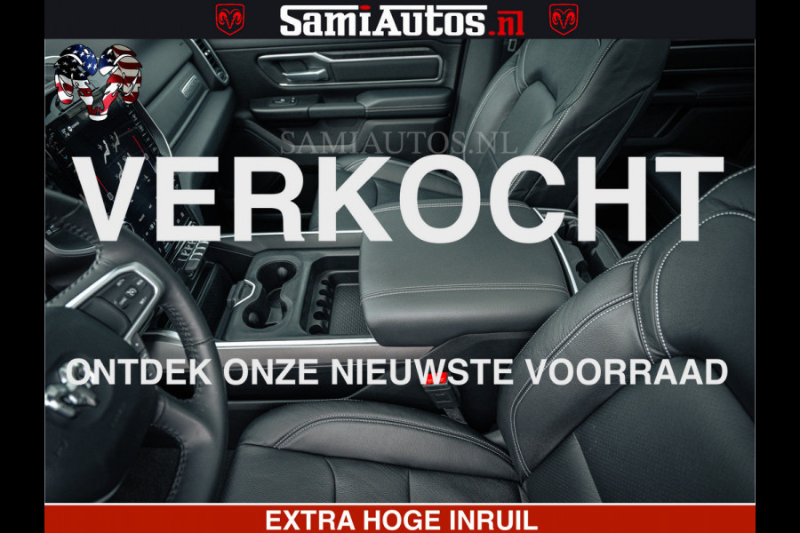 Dodge Ram SPORT | 5.7 V8 4x4 HEMI | PANORAMA DAK | GROOTSCHEM 12 INCH | LPG | Diamond Black Pearl | CREW CAB | DUBBELE CABINE | 5 PERSOONS | DC | VOORRAAD NR 2556 - 6053