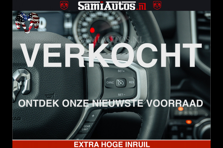 Dodge Ram SPORT | 5.7 V8 4x4 HEMI | PANORAMA DAK | GROOTSCHEM 12 INCH | LPG | Diamond Black Pearl | CREW CAB | DUBBELE CABINE | 5 PERSOONS | DC | VOORRAAD NR 2556 - 6053