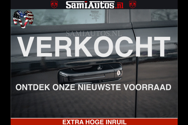 Dodge Ram SPORT | 5.7 V8 4x4 HEMI | PANORAMA DAK | GROOTSCHEM 12 INCH | LPG | Diamond Black Pearl | CREW CAB | DUBBELE CABINE | 5 PERSOONS | DC | VOORRAAD NR 2556 - 6053