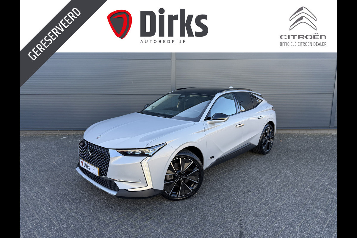 DS DS 4 225pk E-Tense La Première (Elektrisch Schuifdak - Focal Electra - NightVision - 20"- Elektrische klep - Leder incl verwarming/ko