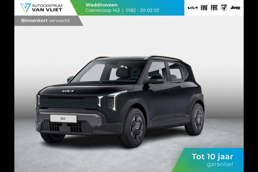 Kia EV2 Plus 42.2 kWh 4p. | Actieprijs * | Clima | Adapt. cruise | Navi | Dakrails | 18" | Stoel&Stuur Verwarming | Privacy Glass | Apple Carplay