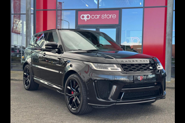 Land Rover Range Rover Sport P575 SVR Full | Panorama | Carbon | Stoelverkoeling | Luchtvering | Alcantara hemel | BTW
