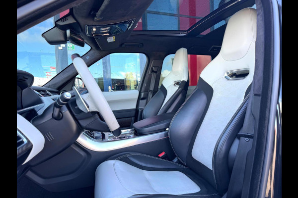 Land Rover Range Rover Sport P575 SVR Full | Panorama | Carbon | Stoelverkoeling | Luchtvering | Alcantara hemel | BTW