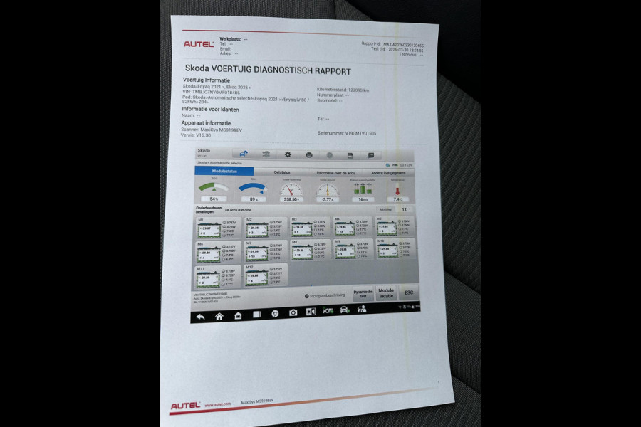 Škoda ENYAQ iV 80 | Camera | Apple Carplay | Sfeerverlichting | Cruise Control |