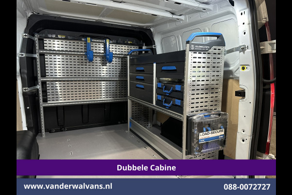 Ford Transit Custom 2.0 TDCI 130pk L2H1 Dubbele Cabine Inrichting Euro6 Airco | 5-Zits | Imperiaal | LED | Cruisecontrol Stoelverwarming, Parkeersensoren