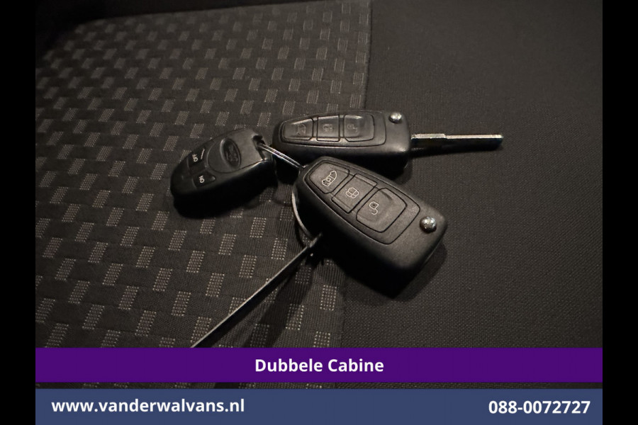 Ford Transit Custom 2.0 TDCI 130pk L2H1 Dubbele Cabine Inrichting Euro6 Airco | 5-Zits | Imperiaal | LED | Cruisecontrol Stoelverwarming, Parkeersensoren