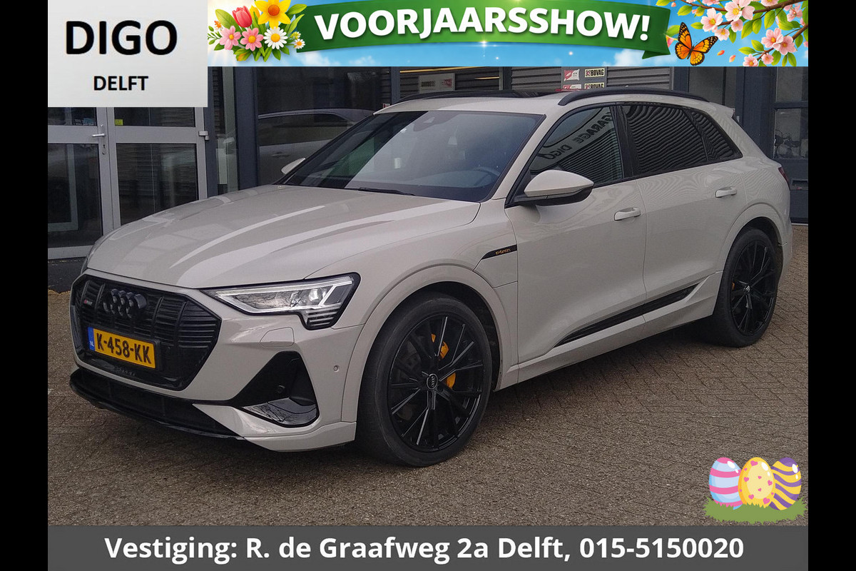Audi e-tron 55 Quattro Sport Edition 95 kWh SOH 90% | Schuif-/Kanteldak | Navigatie |