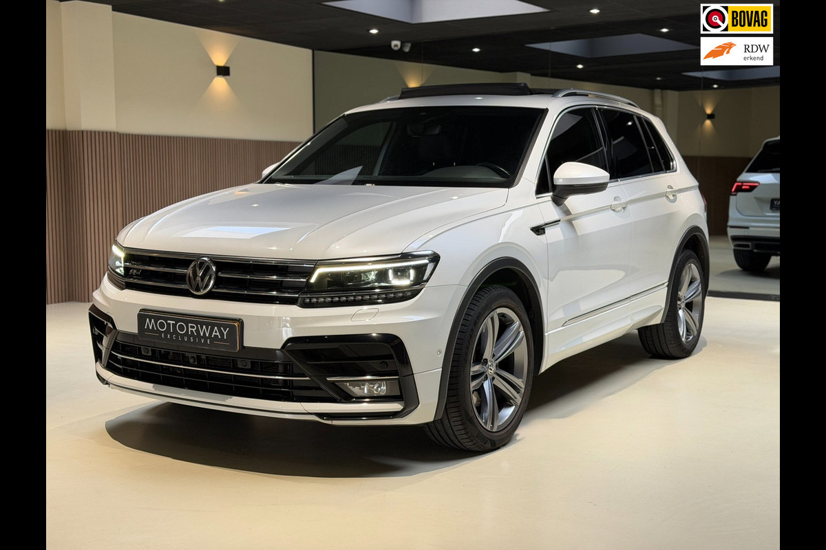 Volkswagen Tiguan 2.0 TSI 4Motion 3X R-Line 230PK|Pano|Leder|360Camera|Memory|Matrix|Keyless