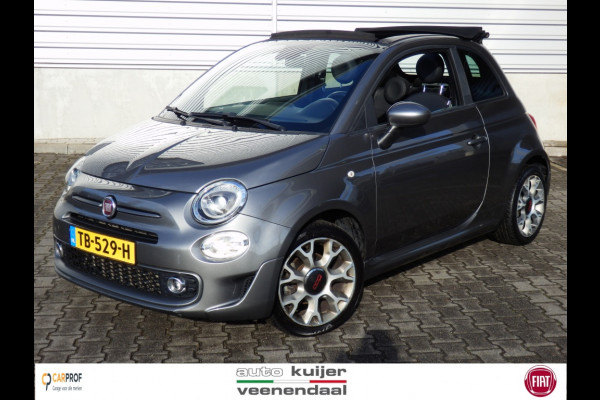 Fiat 500C 80 pk. Sport Cabrio I Automaat I Aut. airco I 16" LM velgen I