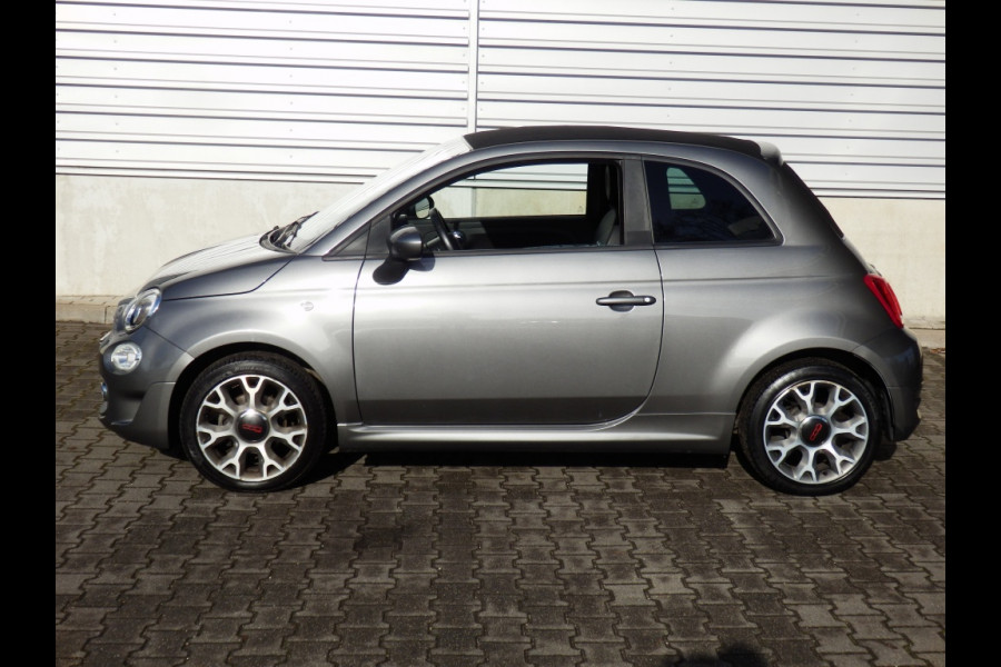 Fiat 500C 80 pk. Sport Cabrio I Automaat I Aut. airco I 16" LM velgen I