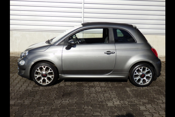 Fiat 500C 80 pk. Sport Cabrio I Automaat I Aut. airco I 16" LM velgen I