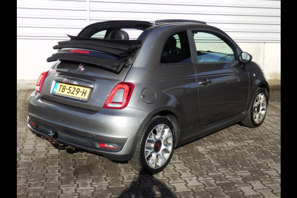 Fiat 500C 80 pk. Sport Cabrio I Automaat I Aut. airco I 16" LM velgen I